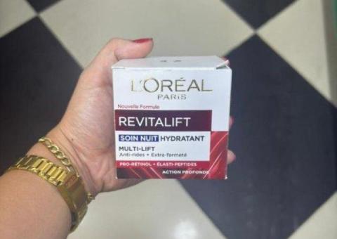 Loréal Revitalift Soin de Nuit Hydratant Multi lift