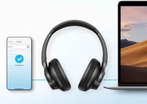 Casque Sans Fil Anker Q20i avec Réduction de Bruit Active - 2/6